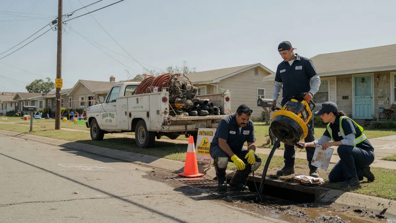 Drain Cleaning in Chouteau, OK near me